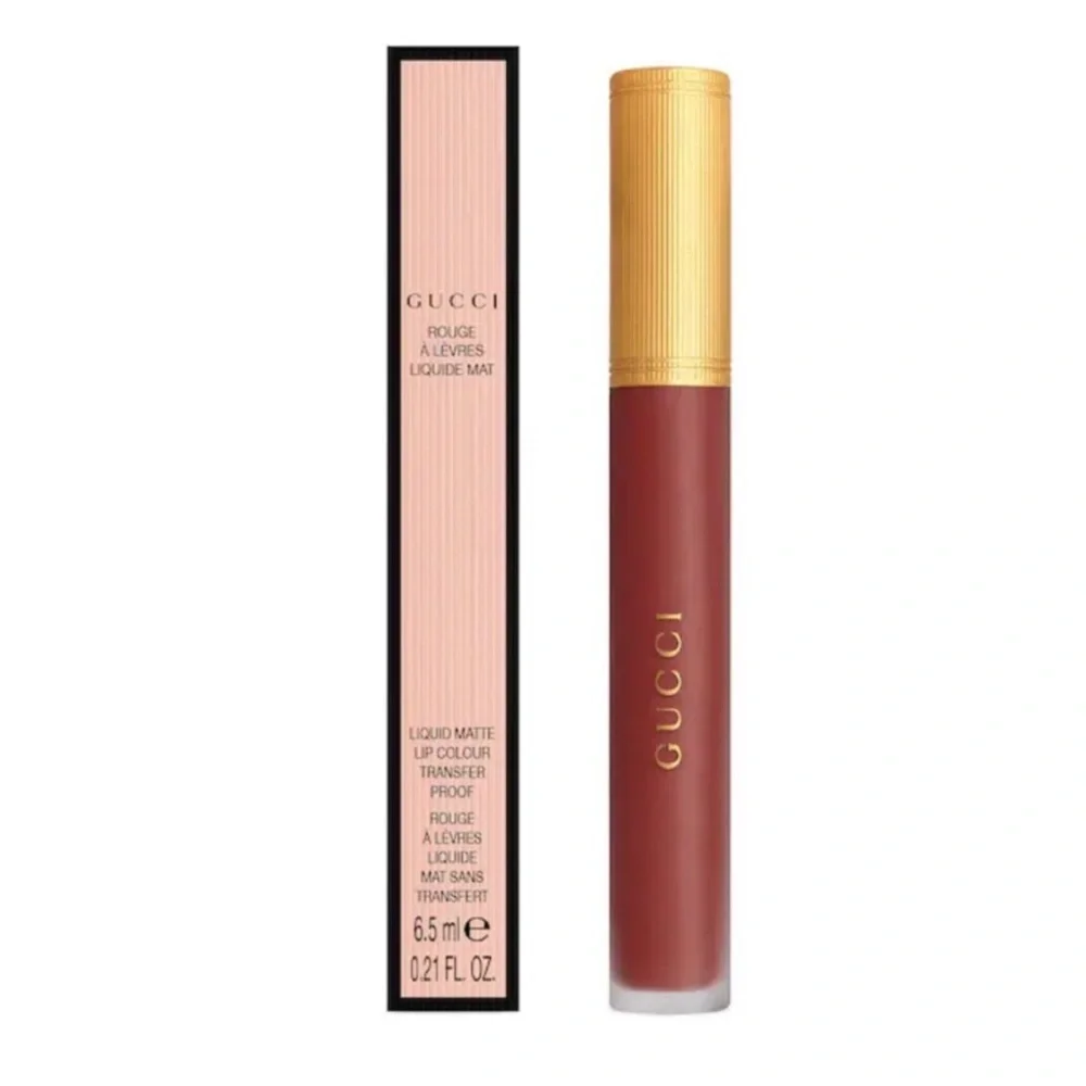 Gucci | Lipstick | Rouge A Levres Liquide Mat | Nellie Red